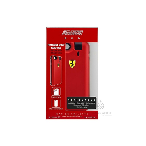 [XT-10896] Scuderia Red - 2 Pc Gift Set 